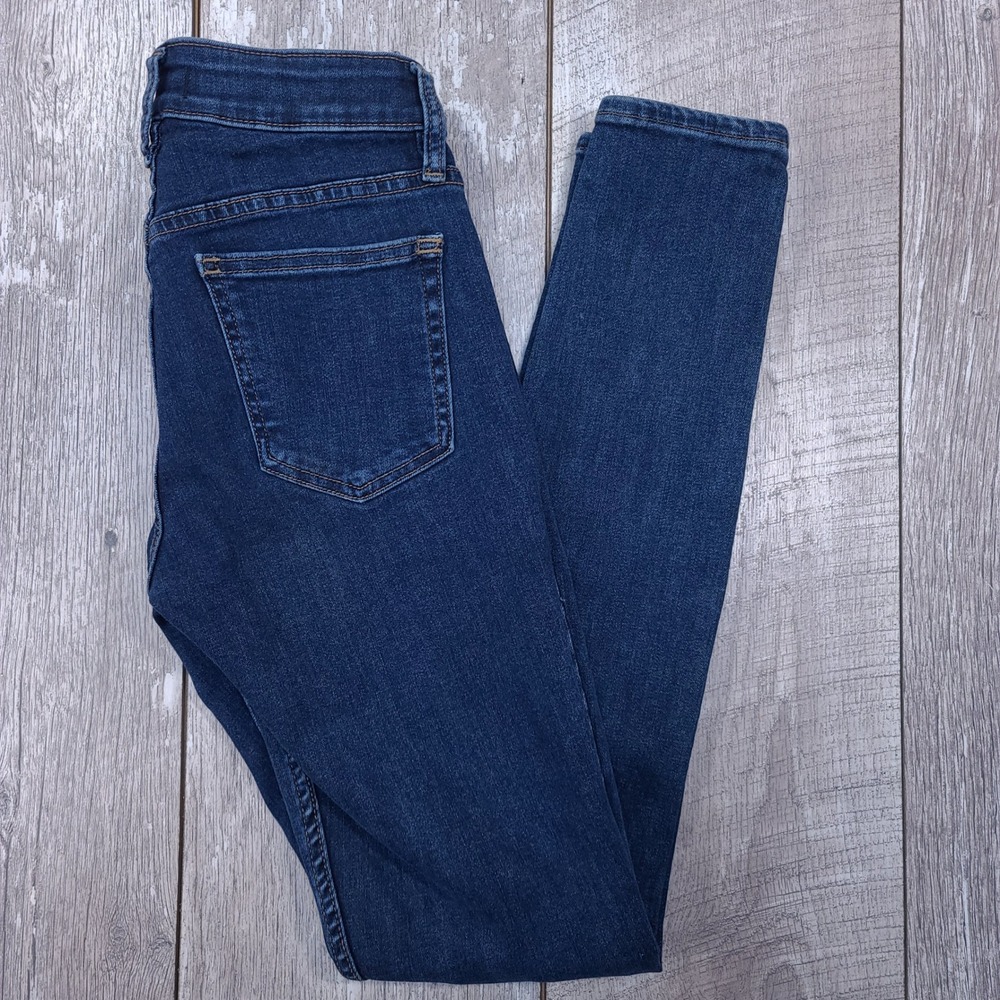 Silver Jeans Avery Skinny Women 25x31 Dark Wash Stretch Denim Pants